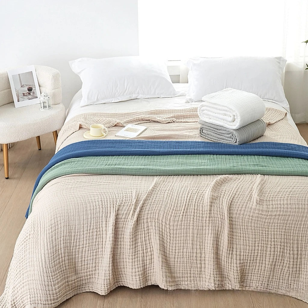 Cotton Muslin Baby Blanket