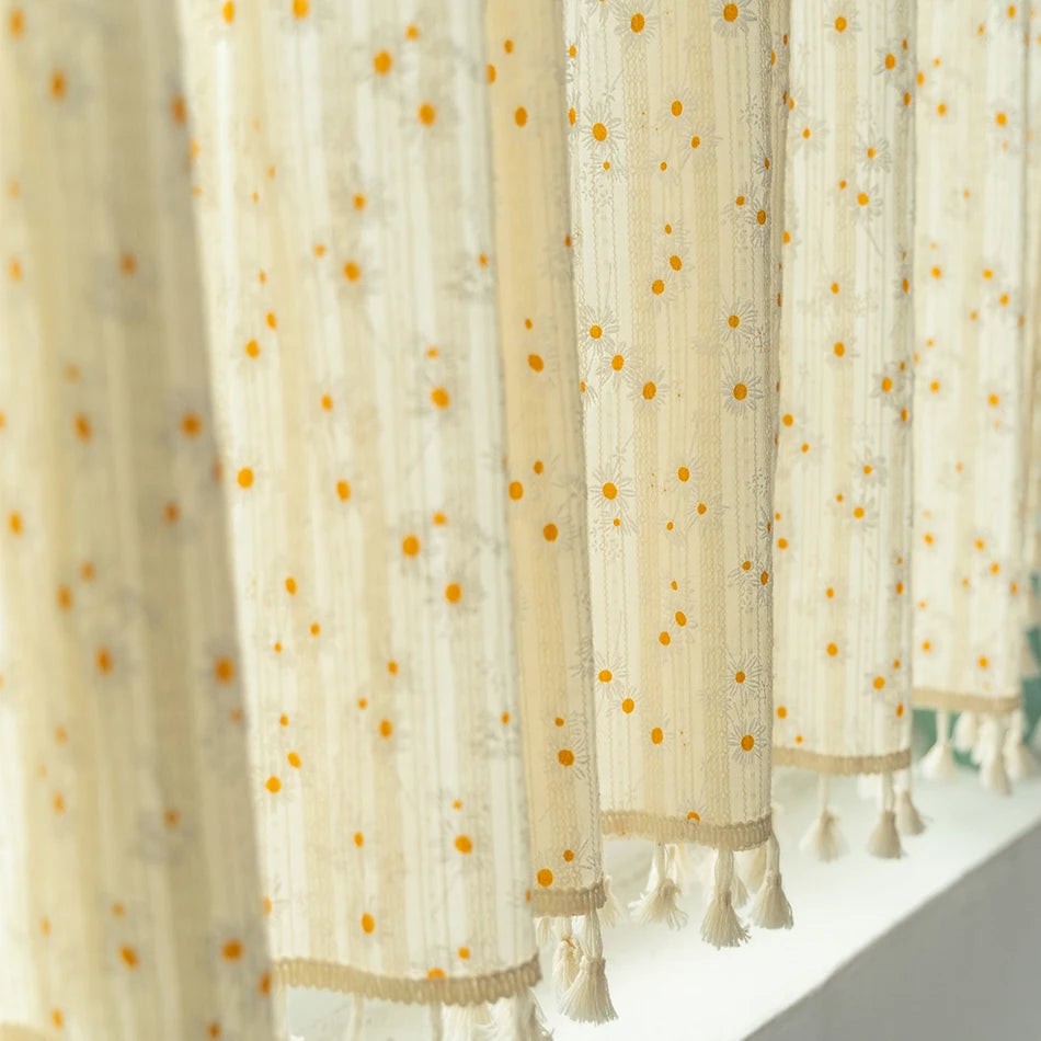 Korean Daisy Curtains
